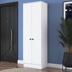 Armário Multiusos P6 – Branco – 59,8 cm x 182,8 cm x 37,5 cm
