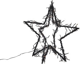 Estrela de Natal Estrela Preta incl. LED IP44 - Brilli
