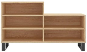 Sapateira 102x36x60 cm derivados de madeira carvalho sonoma