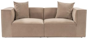 Sofá de 2 Lugares Sora – Cappuccino – 190 cm x 65 cm x 95 cm