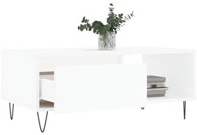 Mesa de centro 90x50x36,5 cm derivados de madeira branco