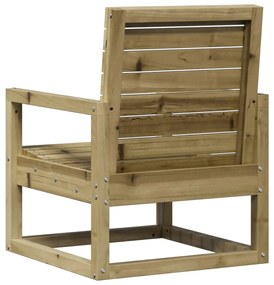 Conjunto de Jardim - 2 Poltronas e 1 Mesa - Madeira de Pinho Impregnad