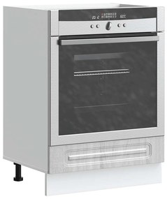 Armário forno Kalmar madeira engenharia sonoma cinzento