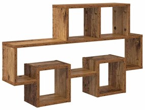 Prateleira de Parede Madeira Antiga 82 x 15 x 51 cm