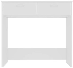 Secretária 80x40x75 cm derivados de madeira branco