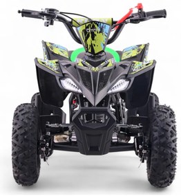 MINI MOTO 4 GASOLINA PARA CRIANÇAS 49cc Roan Ratte R6 4.5cv Verde