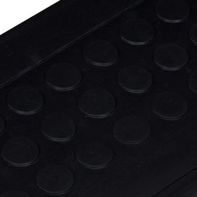 Tapetes para degraus de escada 10 pcs 25x75 cm borracha