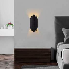Aplique Kara – Preto – 18x40x8 cm