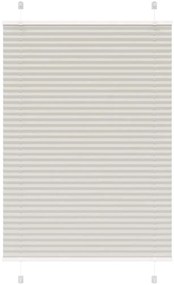 vidaXL Cinzento Luz Plissada Cega 85x150 cm Largura Tecido 84,4 cm