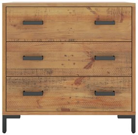 Cómoda 75x35x70 cm pinho maciço