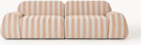 Sofá modular em teddy Wolke (3 lugares)