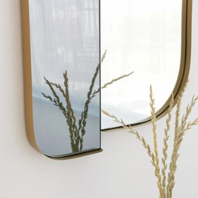 Espelho Day &amp; Night – Dourado – 60 cm x 130 cm