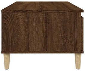 Mesa de centro 90x50x36,5cm derivados madeira carvalho castanho