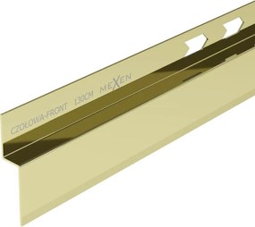 Mexen Line-B barra frontal de chuveiro 130 cm, dourada - 185003130U