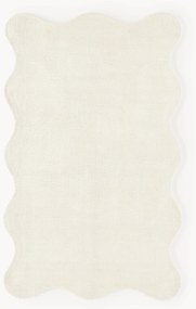 Tapete em fibra natural artesanal Wavy