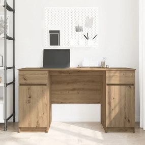 Mesa vidaXL Artisan Carvalho 140x49x76 cm Madeira de engenharia