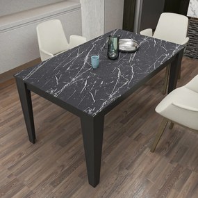Mesa de Jantar Bud – Preto – 145x75x85 cm