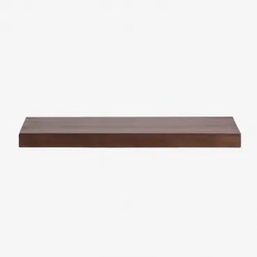 Conjunto De Móvel De Casa De Banho Suspenso Em Madeira De Teca Venetian Madeira De Teca Escura & Sem Lavatório & ↔︎ 100 Cm - Sklum