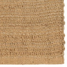 Tapete retangular natural 160x230 cm juta