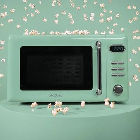  Micro-ondas digital com grill de 20 l e 700 W ProClean 5110 Retro Green