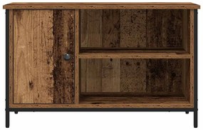 Estante para TV vidaXL Madeira Antiga 80x40x50 cm Madeira engenheirada