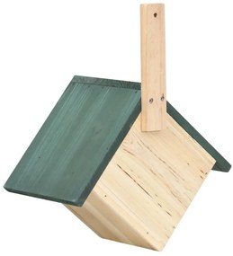 Casas para pássaros 4 pcs 24x16x30 cm madeira de abeto