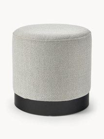 Bouclé Upholstered Stool Orchid