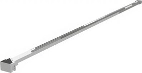 Mexen suporte reto para parede de duche 6-8 mm, cromado - 800-01-01