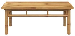Mesa de centro 90x50x35 cm bambu