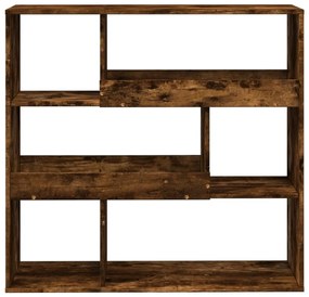 Estante/divisória 100x33x94,5 cm cor carvalho fumado