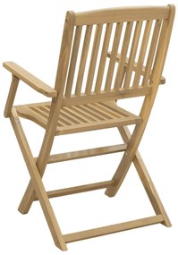 Cadeiras de jardim dobráveis 2 pcs 58x54,5x90 cm acácia maciça