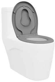 Tampa de vaso sanitário vidaXL com assento infantil Liberação rápida D