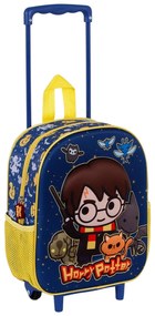 Mochila infantil Trolley 3D Amigos desagradáveis Harry Potter 34cm KARACTERMANIA