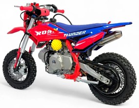MINI MOTO Crianças MINICROSS Gasolina 70CC 10/10" APOLLO THUNDER AUTO Vermelha