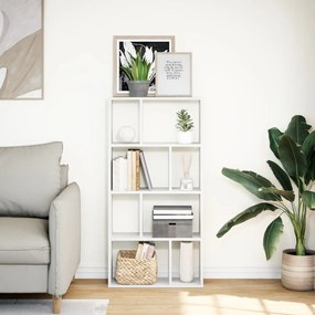 Estante 60x20x120 cm derivados de madeira branco