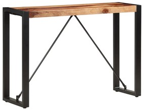 vidaXL Mesa consola 110x35x76 cm madeira acácia maciça