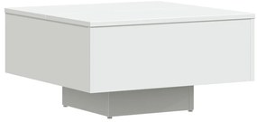 Mesa de centro 60x60x31,5 cm derivados de madeira branco