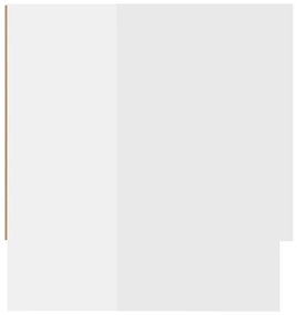 Roupeiro 100x32,5x35 cm derivados de madeira branco brilhante
