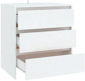 Aparador 70x41x75 cm derivados de madeira branco