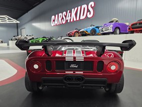 Carro elétrico para crianças Ford GT 2 pessoas 24V Pneus EVA, Assento de couro sintético Vermelho metálico