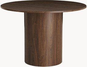 Mesa de jantar redonda com efeito de madeira Matbord, Ø 110 cm