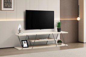 Móvel TV Canaz – Travertine Black – 120x33x30 cm