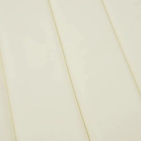 Almofadão p/ espreguiçadeira 200x60x3 cm tecido oxford creme
