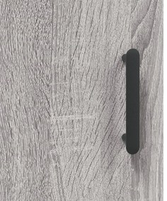 Aparador 34,5x34x90 cm derivados de madeira sonoma cinzento