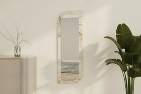 Espelho Arni – Mármore Éfeso – 40x120 cm
