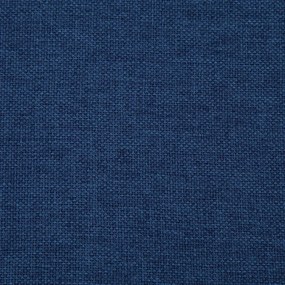 Banco c/ compartimento de arrumação 116 cm poliéster azul