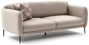 Sofá-Cama de 3 Lugares Venus – Creme – 210 cm x 80 cm x 95 cm