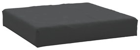 Almofadões para paletes 3 pcs tecido oxford preto