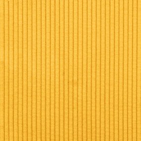 Poltrona 60 cm tecido corduroy amarelo-claro