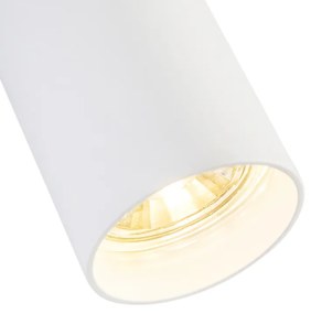 Projetores modernos brancos 5,5 cm - Tuba Design,Moderno